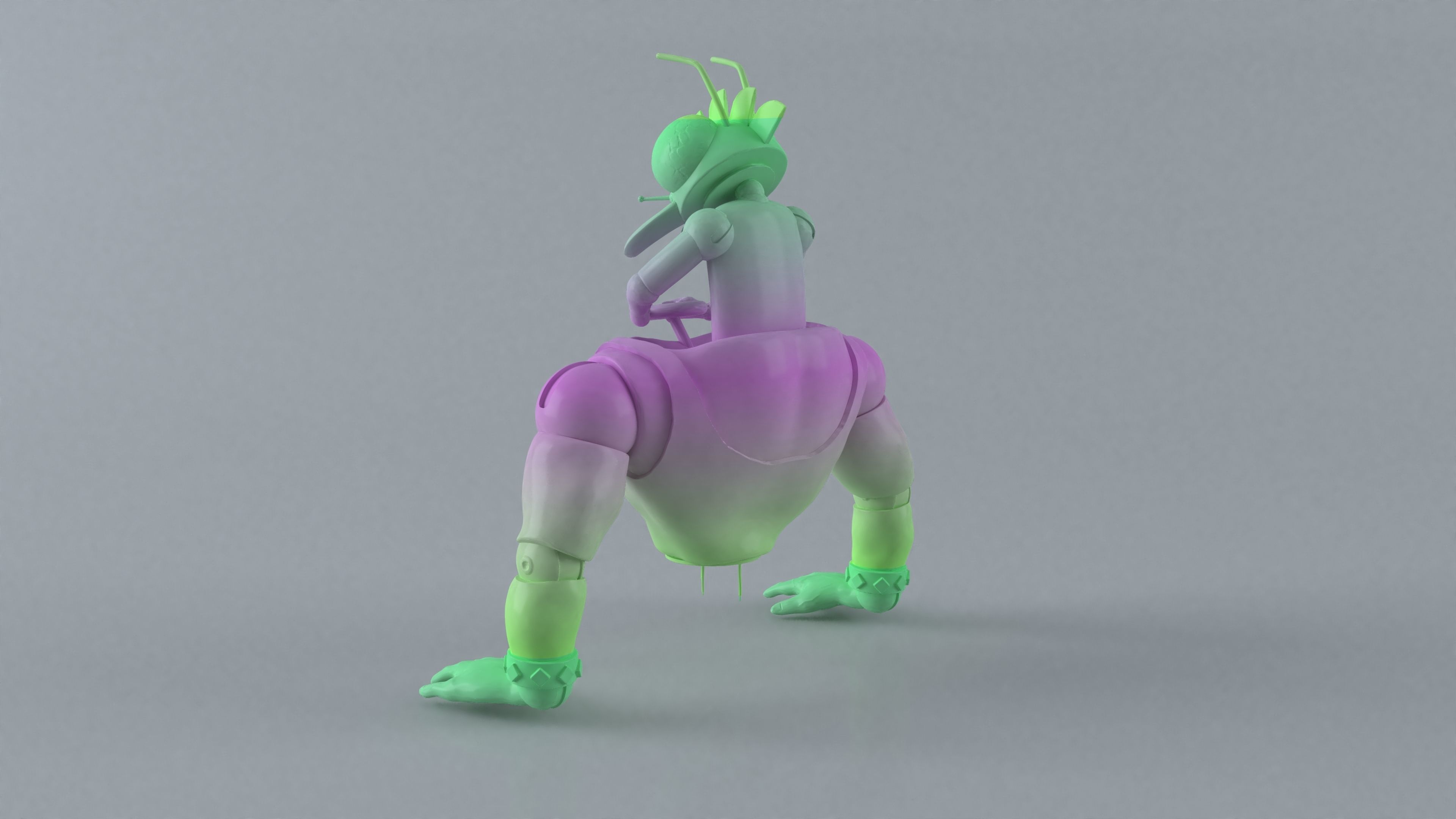 Toy Story Art Toy  The Ant 3D print model_3