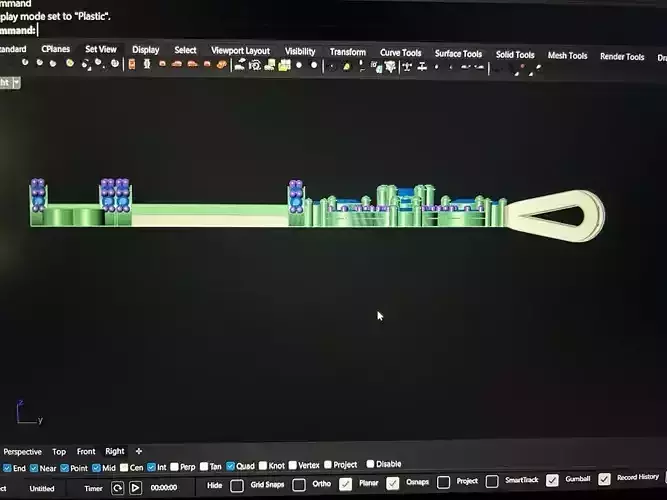 key necklace 3D model