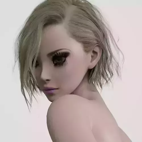 3D female Character Sora