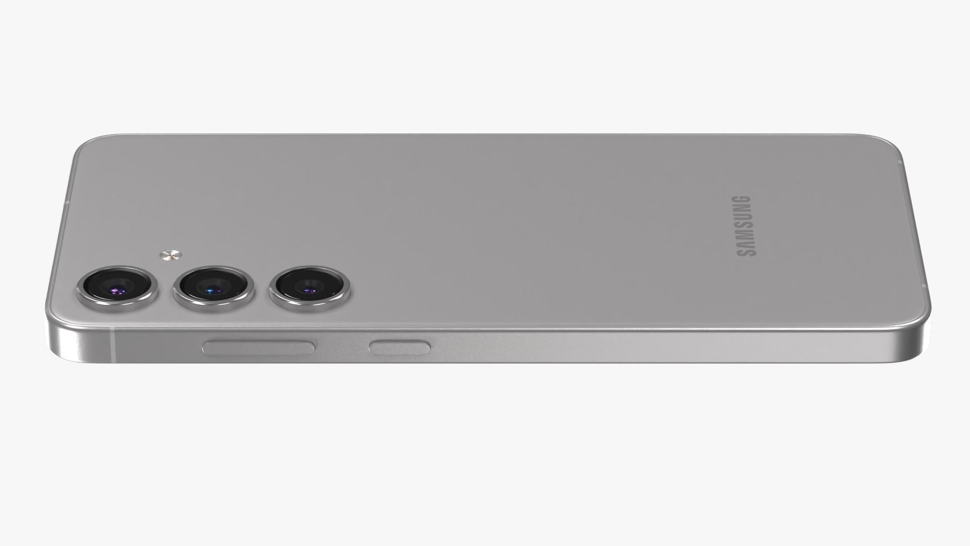 Samsung Galaxy S24 Plus Gray Low-poly 3D model_4