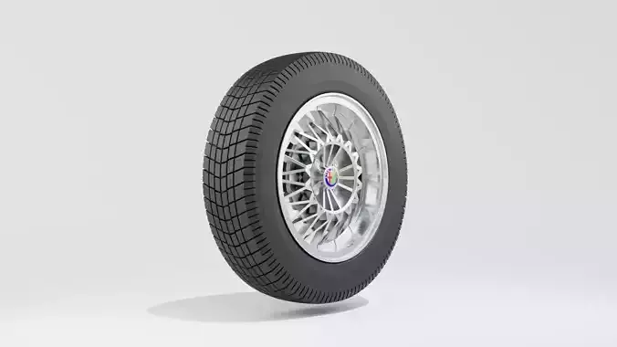 Alfa Romeo Z33 Free Time 1984 Wheel 3D Model