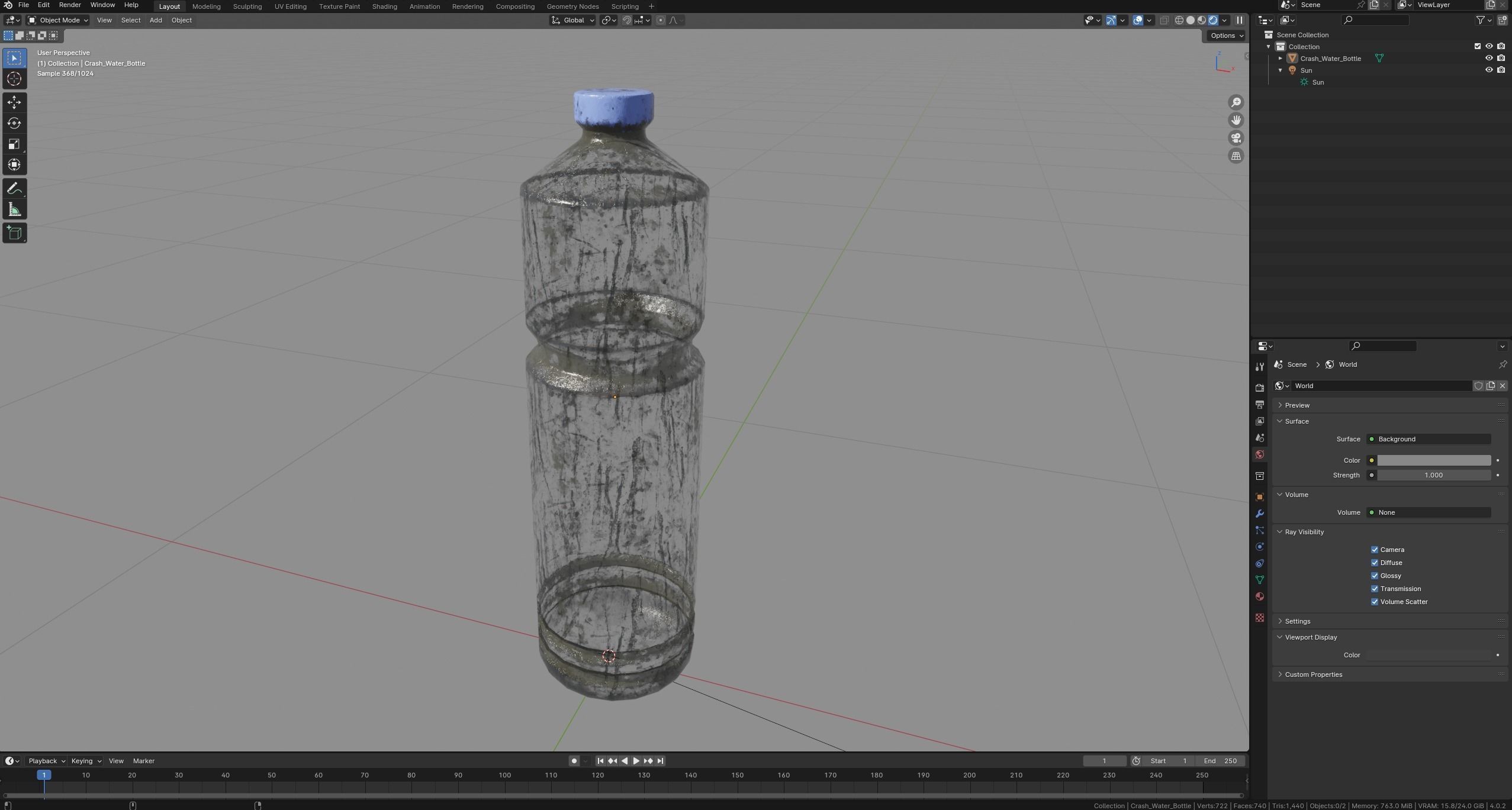 Crash Water Bottle 3D model_2