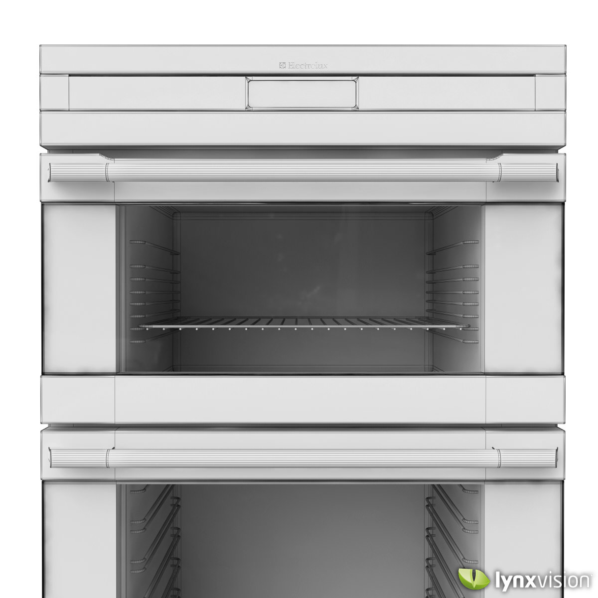 Electrolux Digital Double Oven 3D model_4