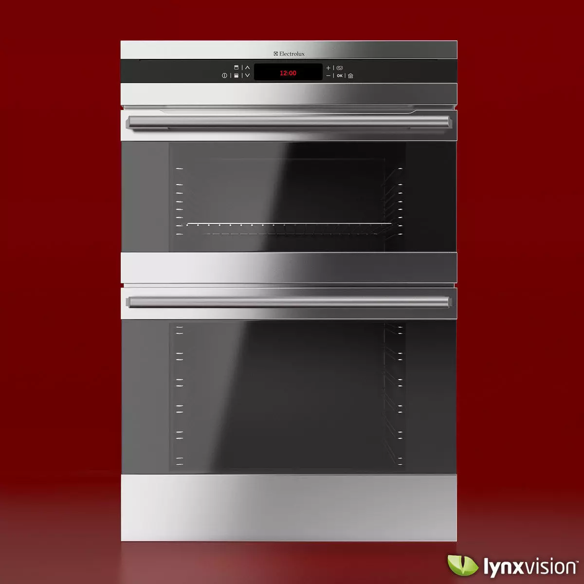 Electrolux Digital Double Oven 3D model_0
