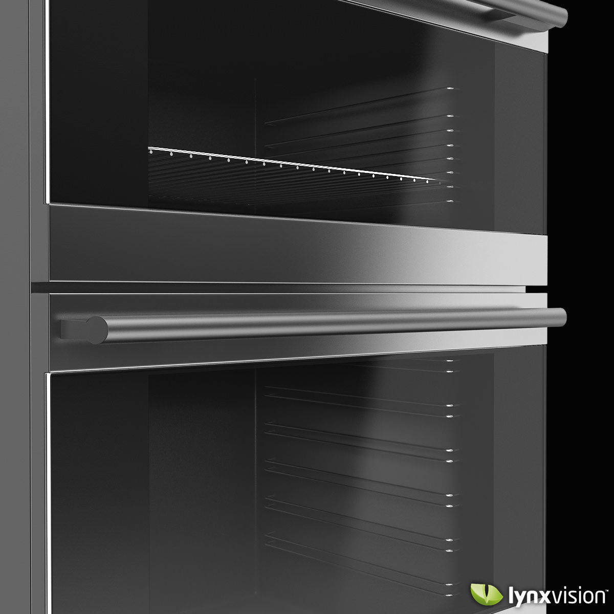 Electrolux Digital Double Oven 3D model_2