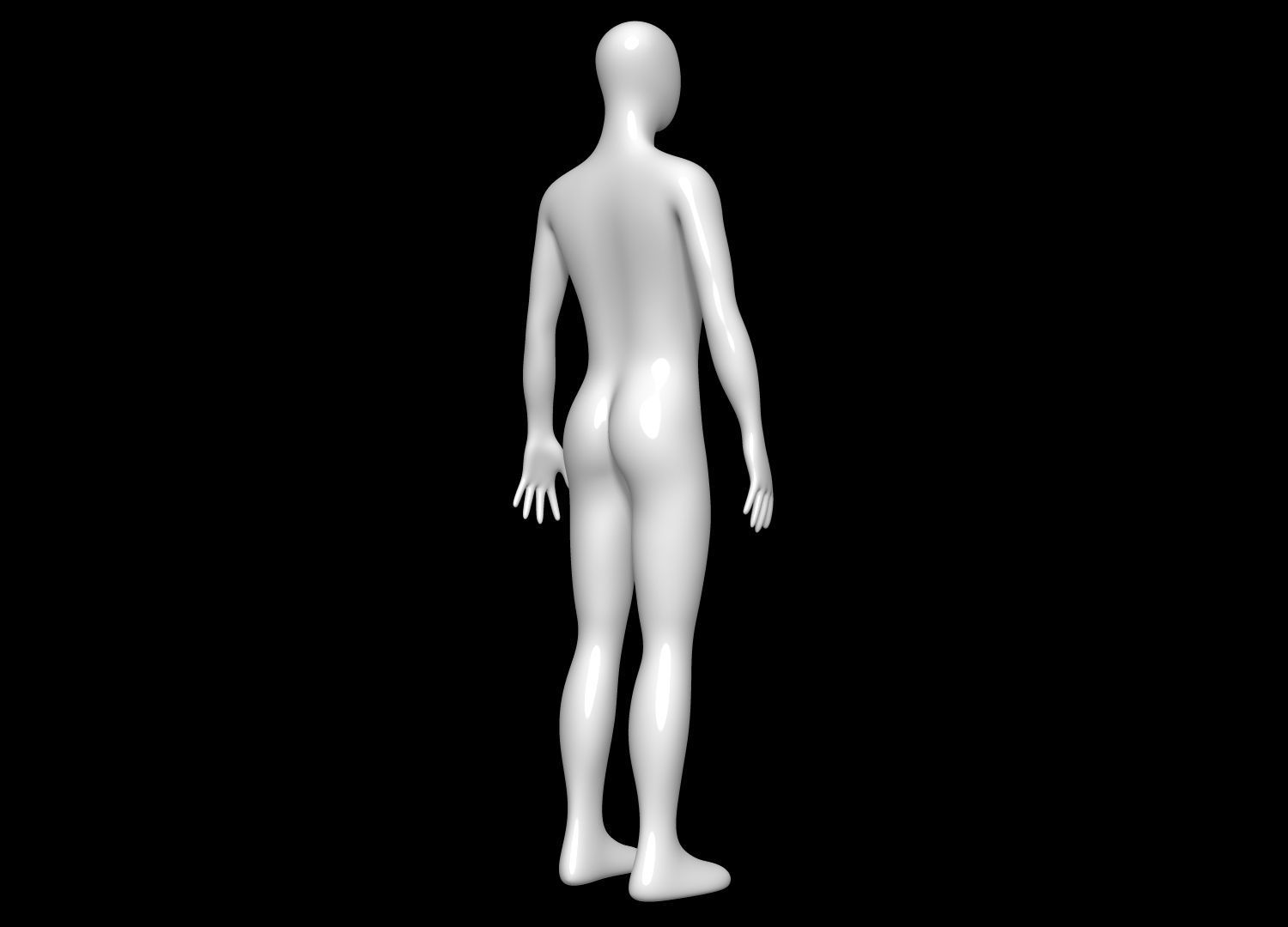 Mannequin Neutral 3D model_3