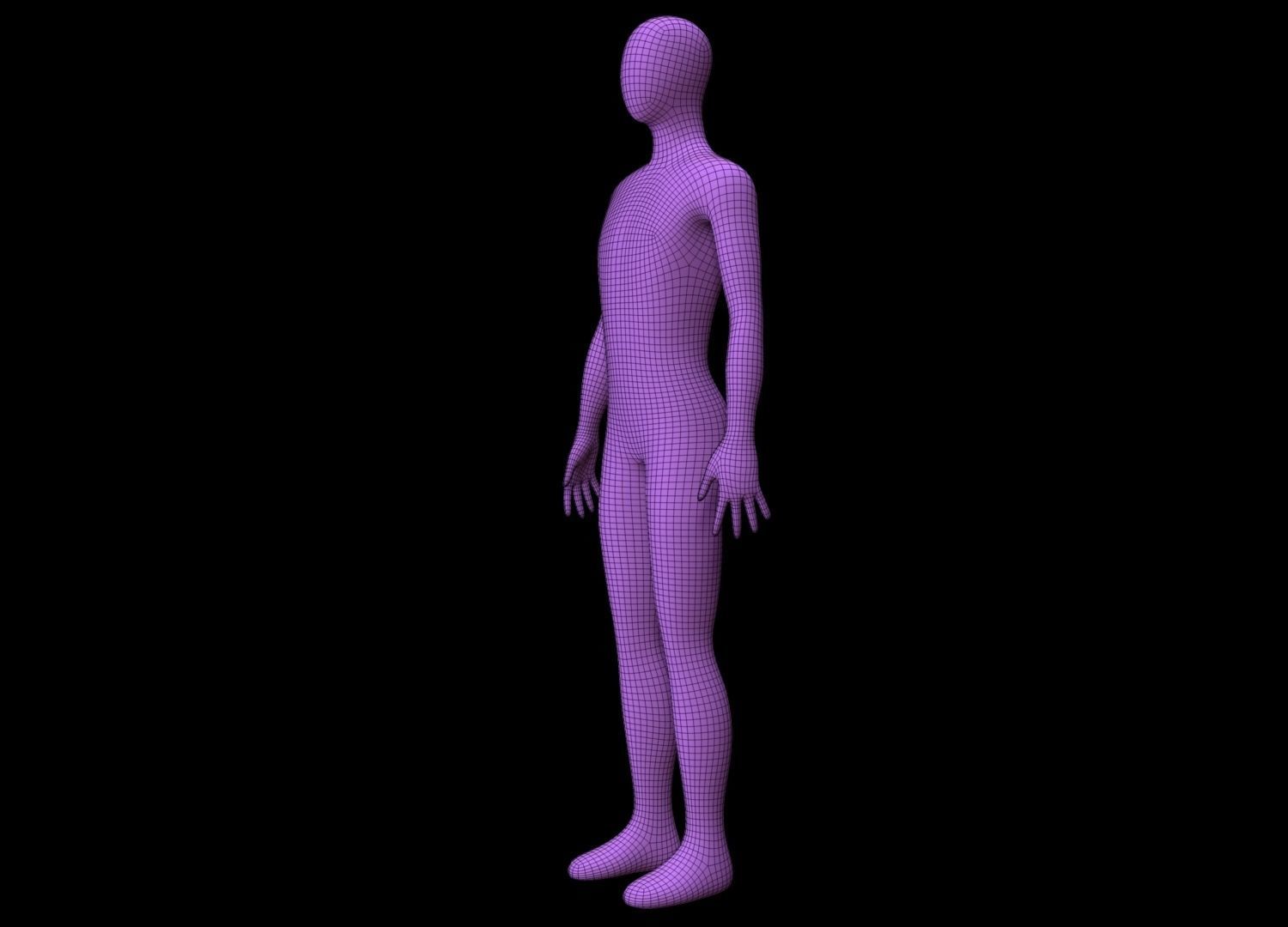 Mannequin Neutral 3D model_20