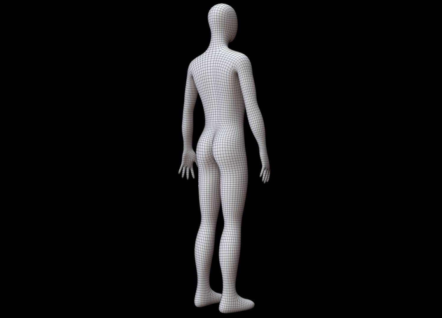 Mannequin Neutral 3D model_13