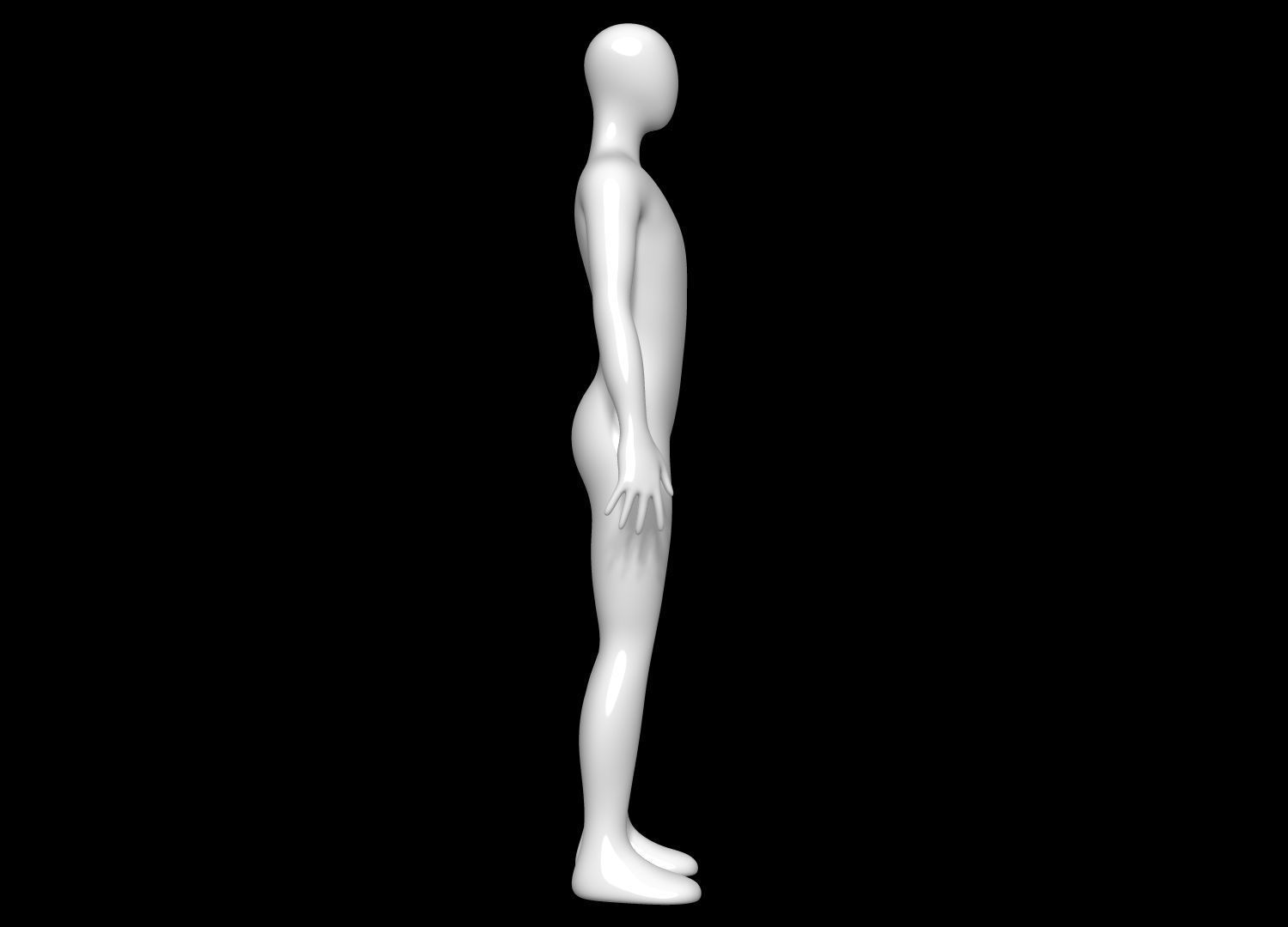 Mannequin Neutral 3D model_2