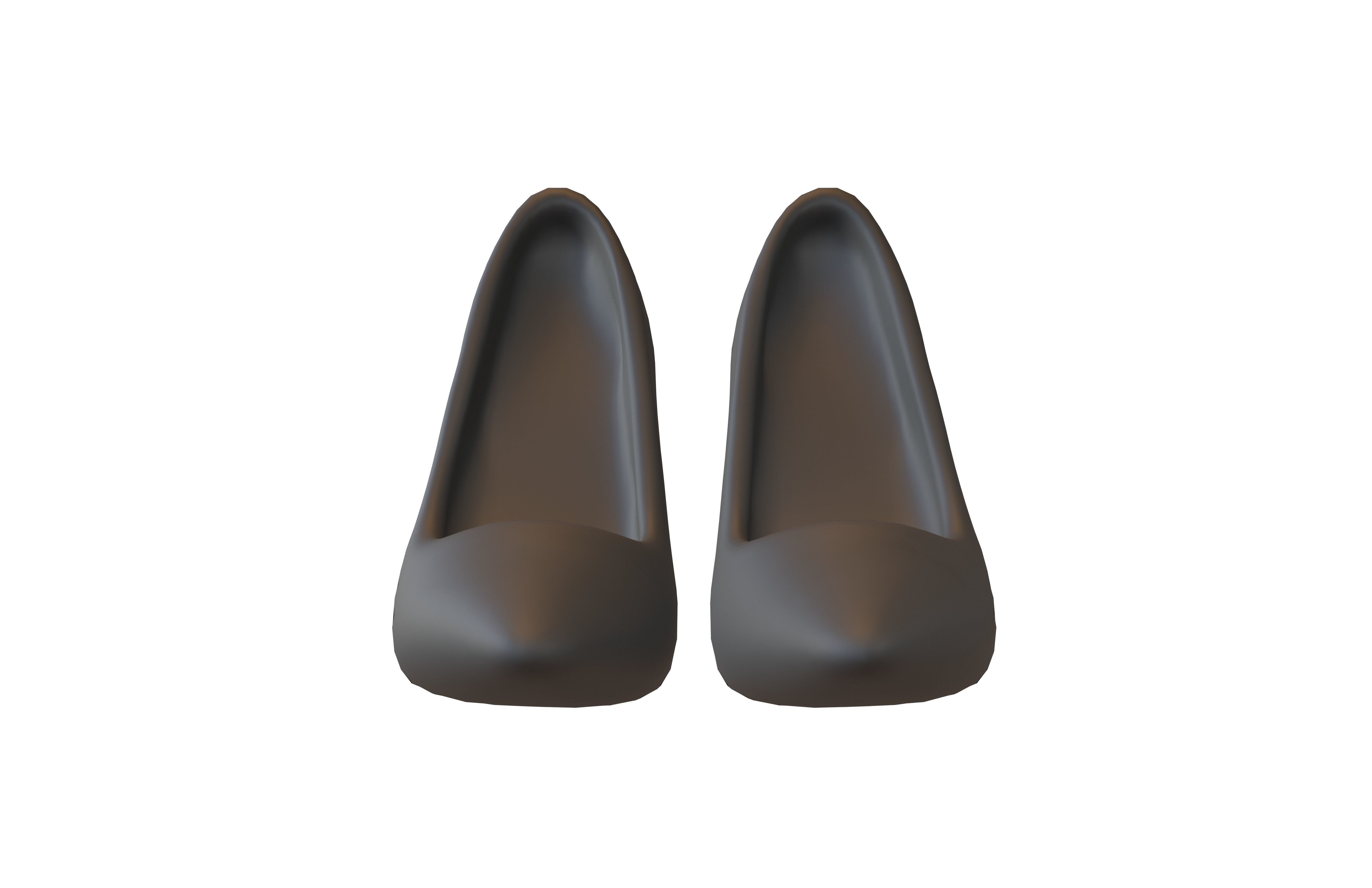 High Heels Icon v1 001 Low-poly 3D model_1