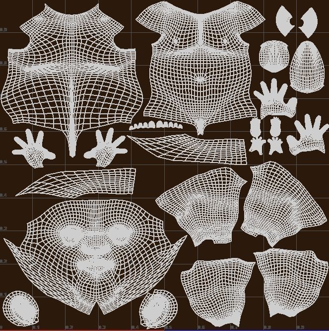 Cartoon Man NoRig Low-poly 3D model_14