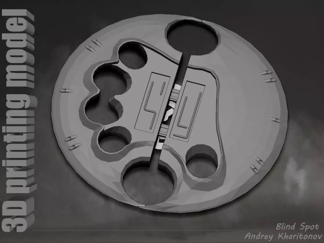 Predator Disk 3D print model