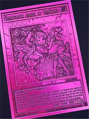 GHOSTRICK ANGEL OF MISCHIEF - YUGIOH 3D print model