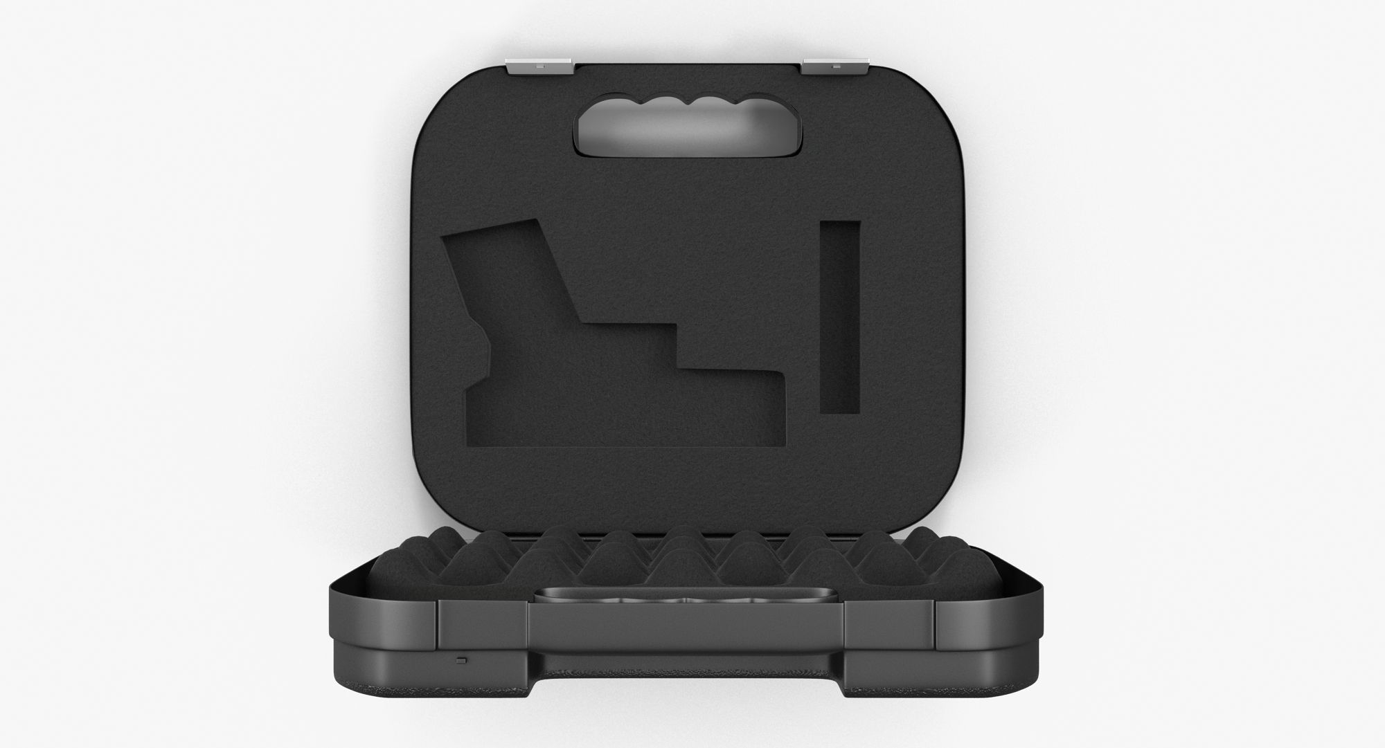 Glock Pistol Case Low-poly 3D model_10