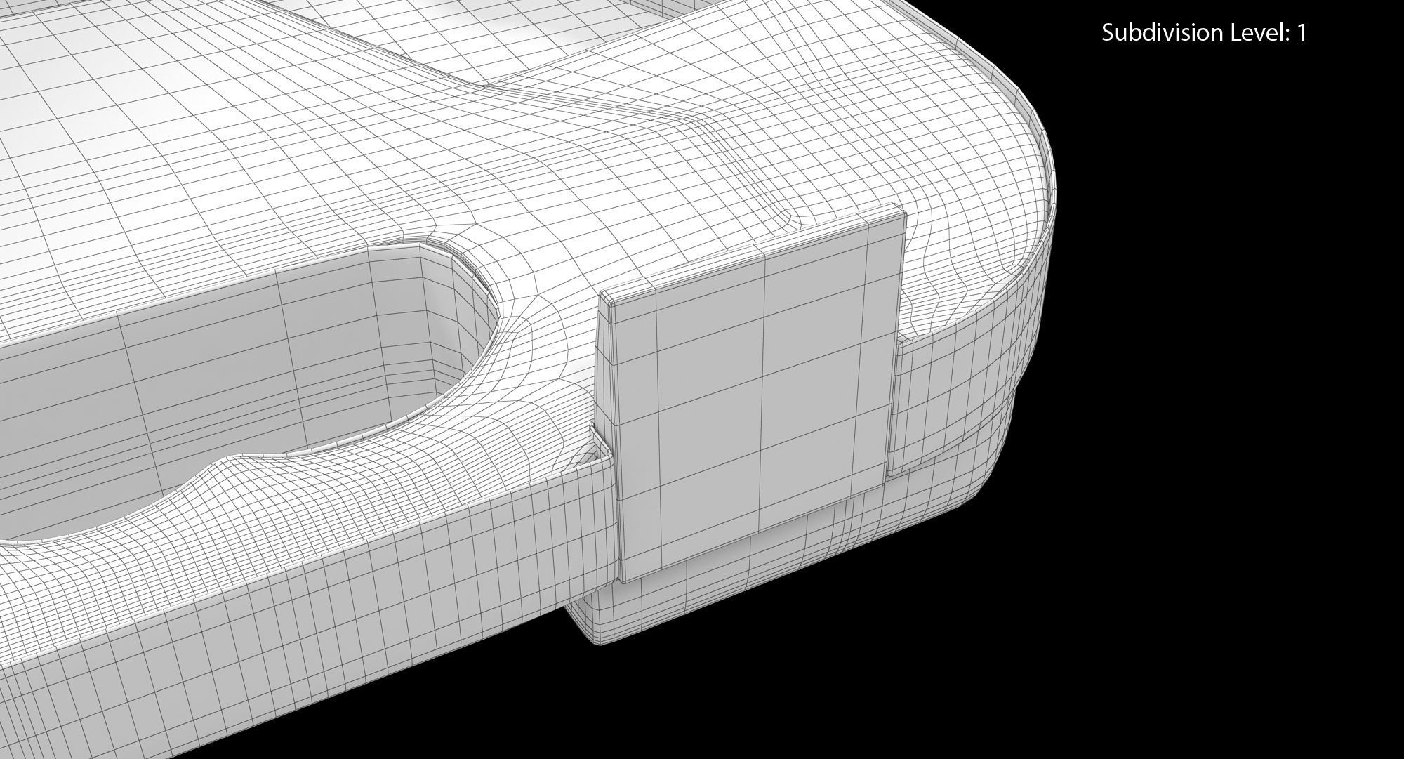 Glock Pistol Case Low-poly 3D model_15