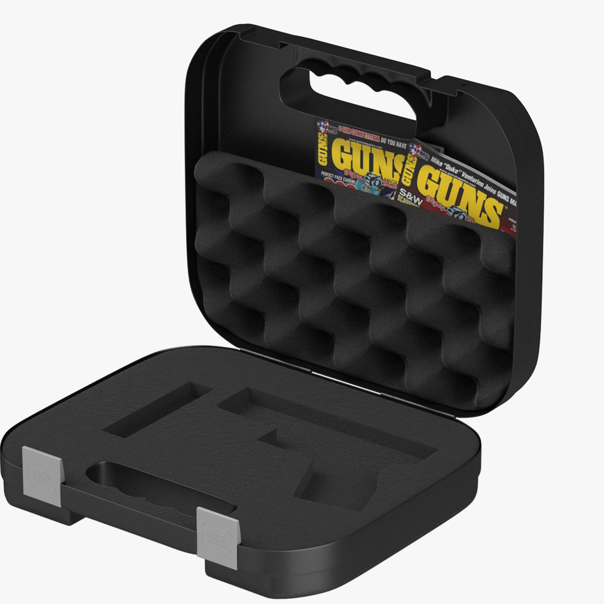 Glock Pistol Case Low-poly 3D model_22