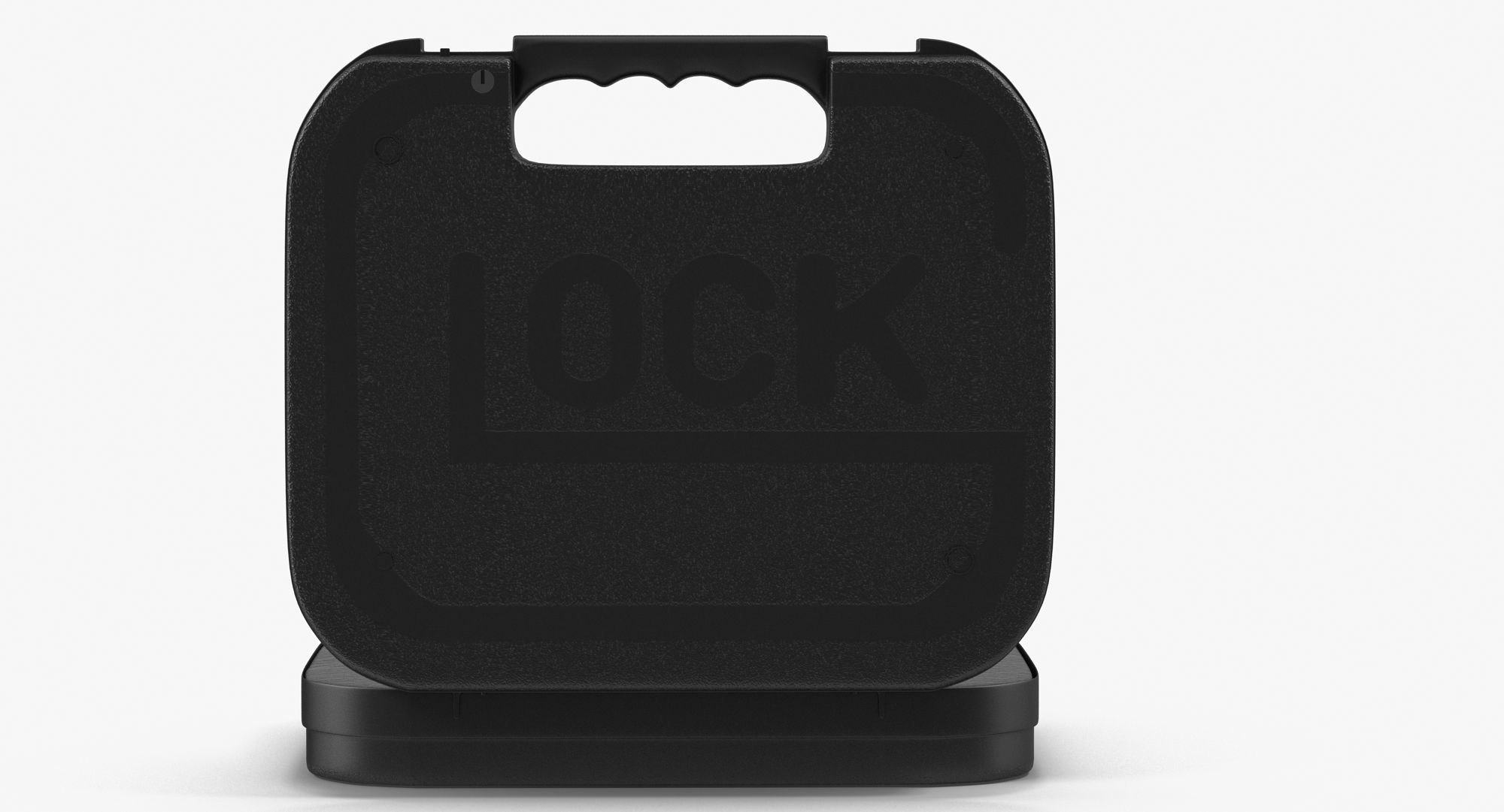 Glock Pistol Case Low-poly 3D model_7