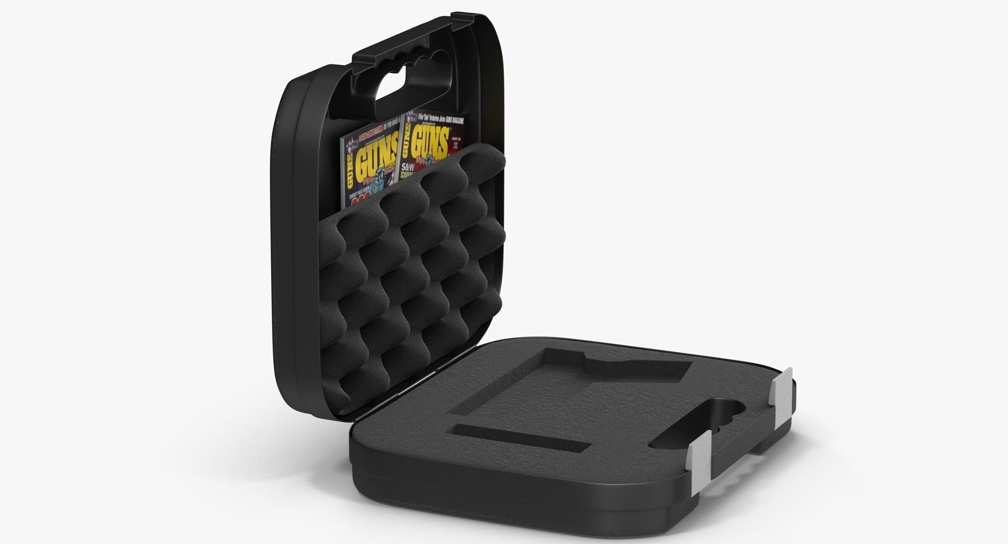 Glock Pistol Case Low-poly 3D model_4