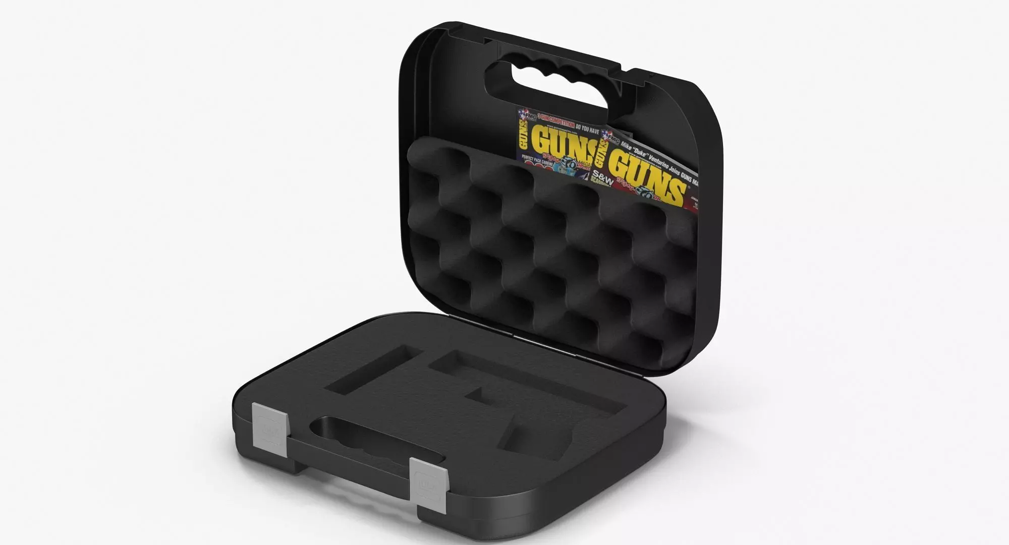 Glock Pistol Case Low-poly 3D model_0