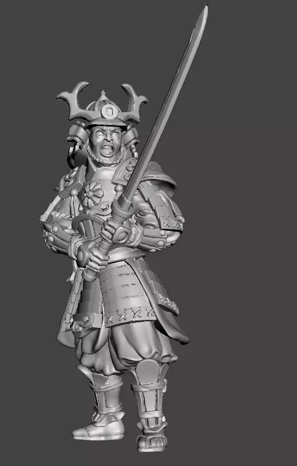 blademaster 3d model STL ready for 3d printing 3D print model_0