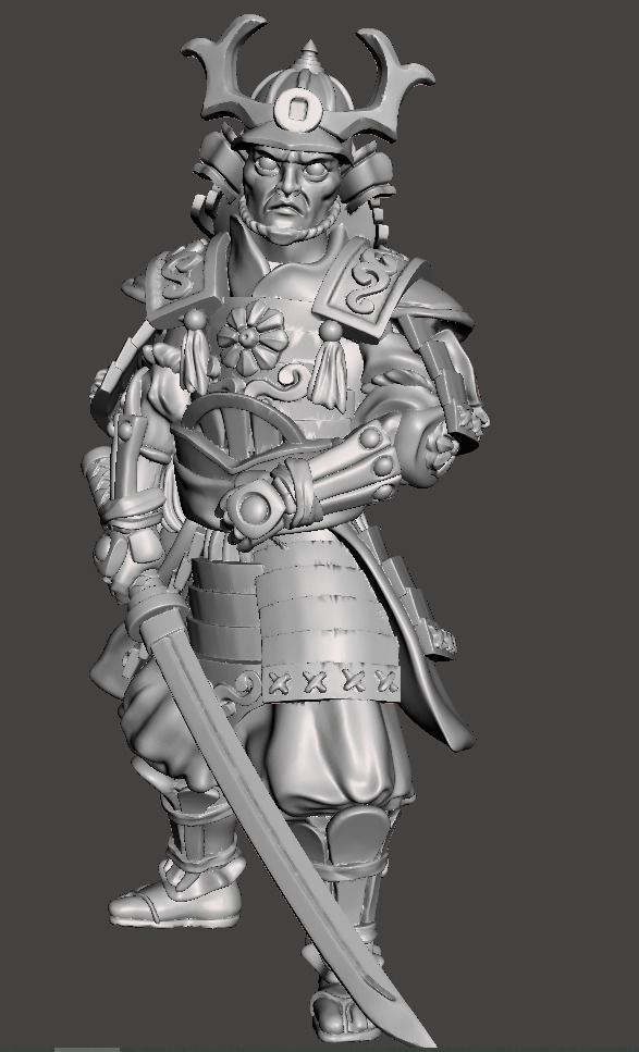 blademaster 3d model STL ready for 3d printing 3D print model_1