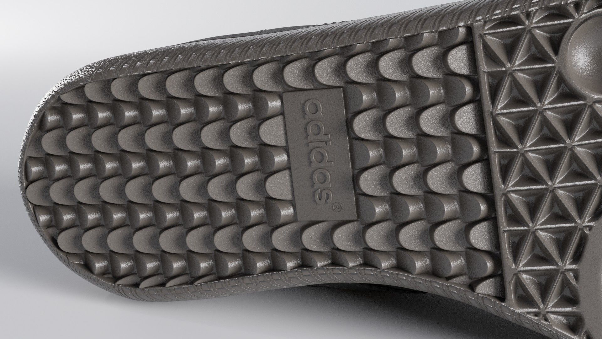 Adidas Samba OG Suede Shoe Low-poly 3D model_36