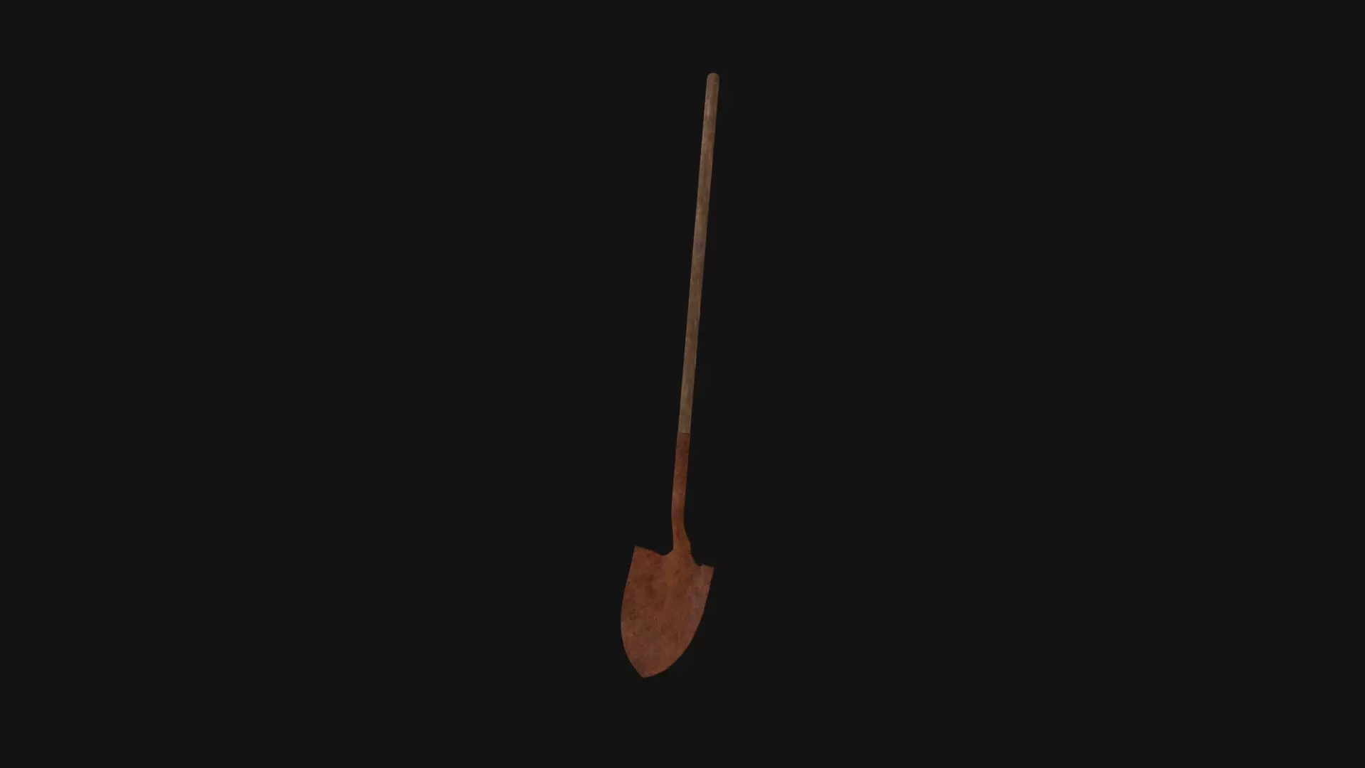 Shovel Low-poly 3D model