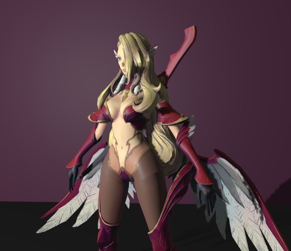 sabrina 3D model_2