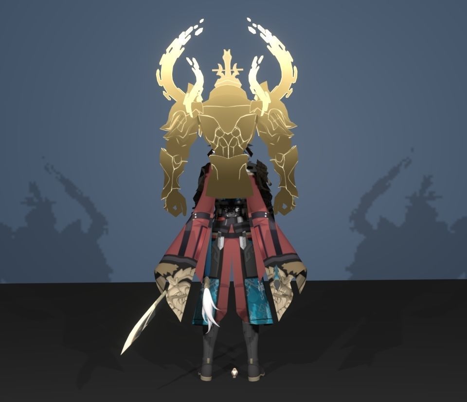 jing yuan 3D model_4