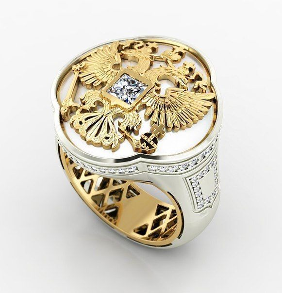 Ring Men Eagle 1 Ring man 3D print model_1