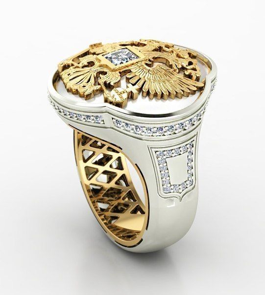 Ring Men Eagle 1 Ring man 3D print model_4