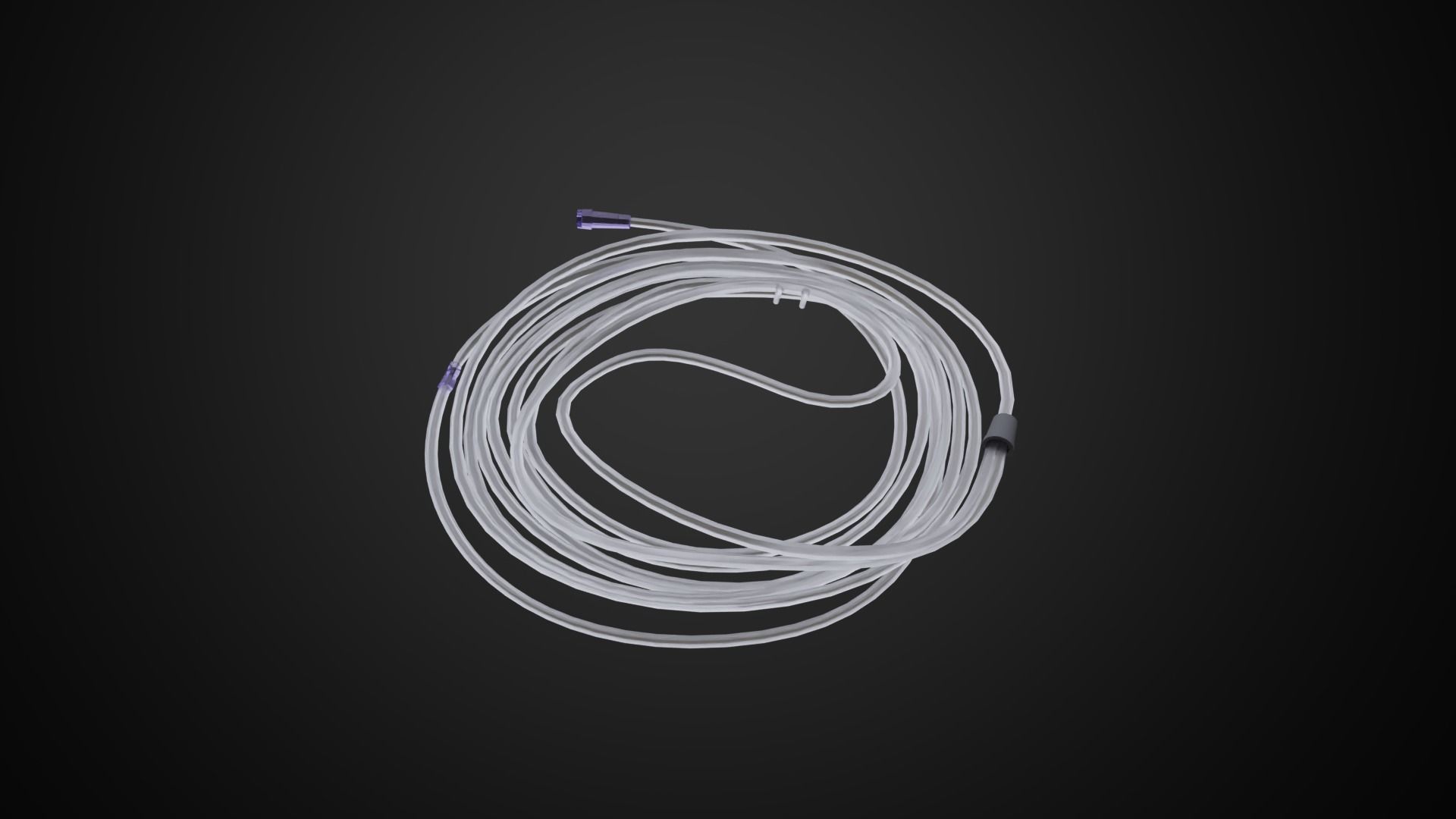 Binasal Kanul Low-poly 3D model_4