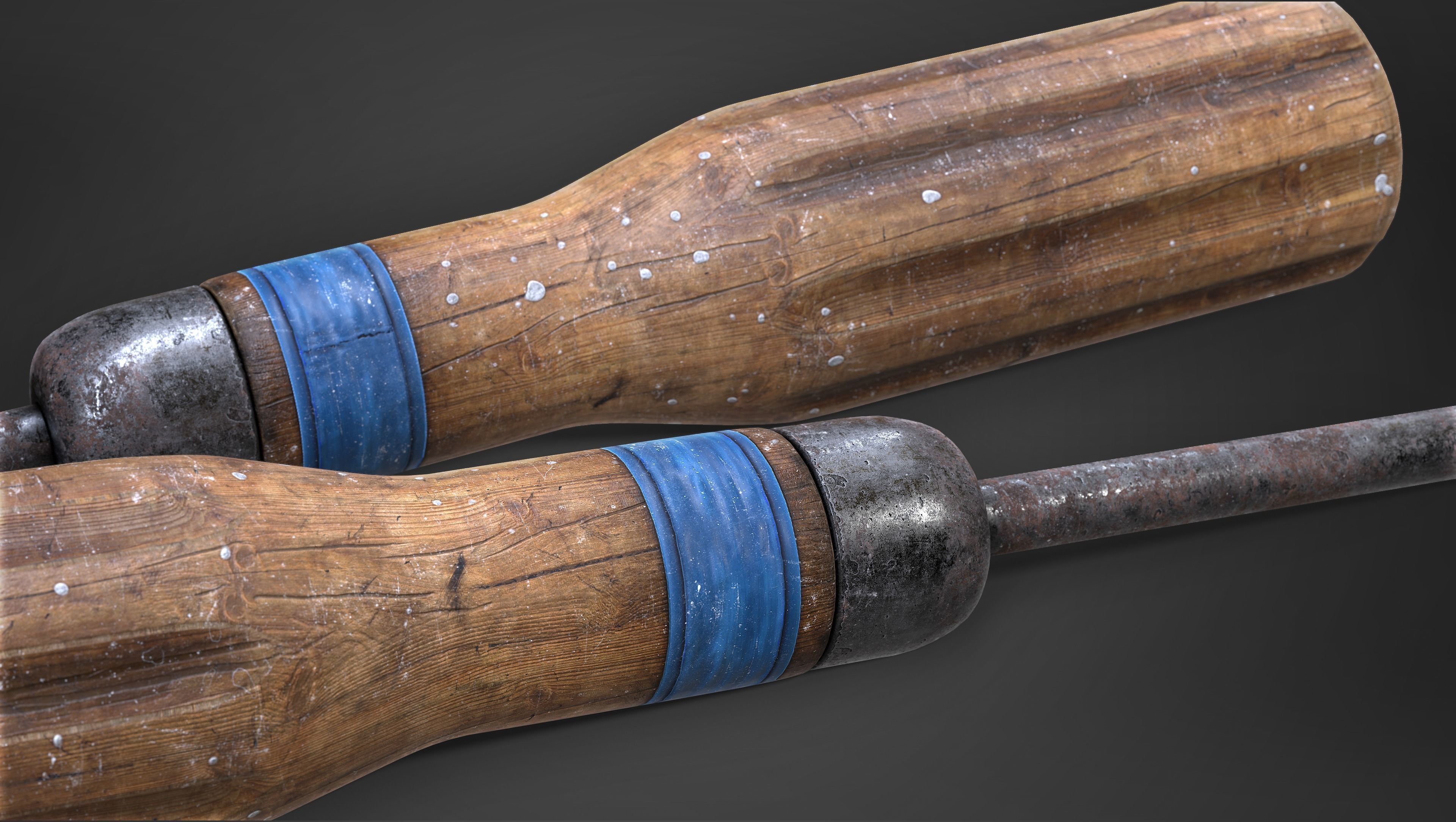 Screw Driver Low-poly 3D model_2