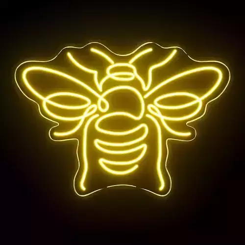 Bee Neon Sign