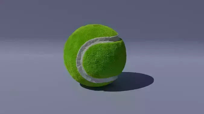 Tennis court ball