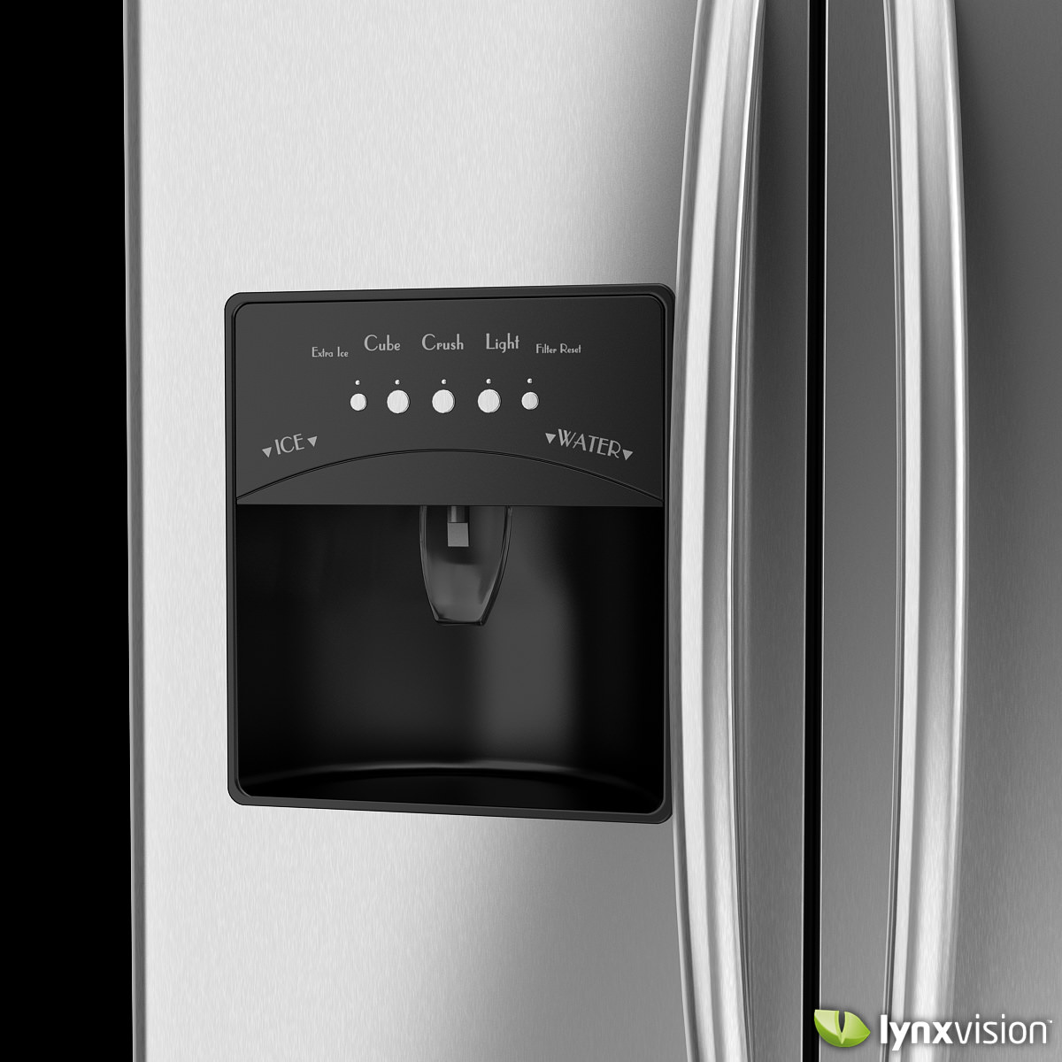 Frigidaire Professional Refrigerator 3D model_2