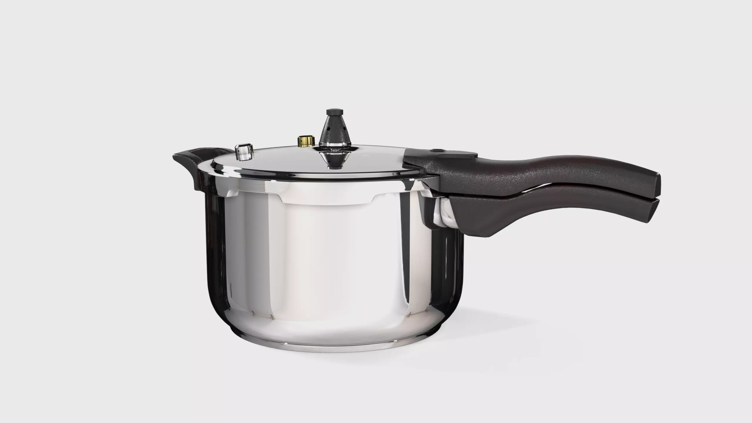 Cooker Stainless Steel Fast and Efficient Cooking 3D model