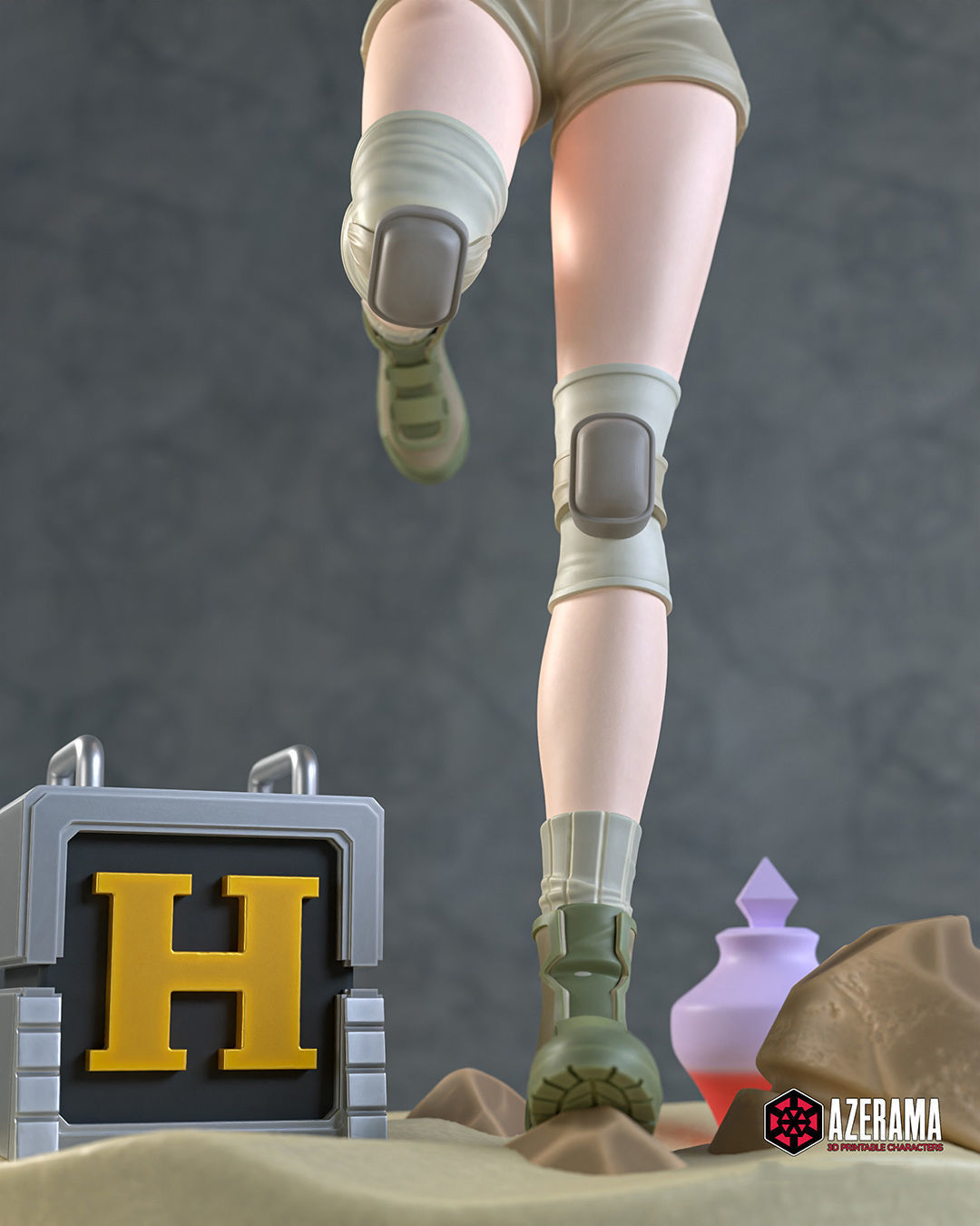 Fio Germi Ready for 3D Printing 3D print model_8