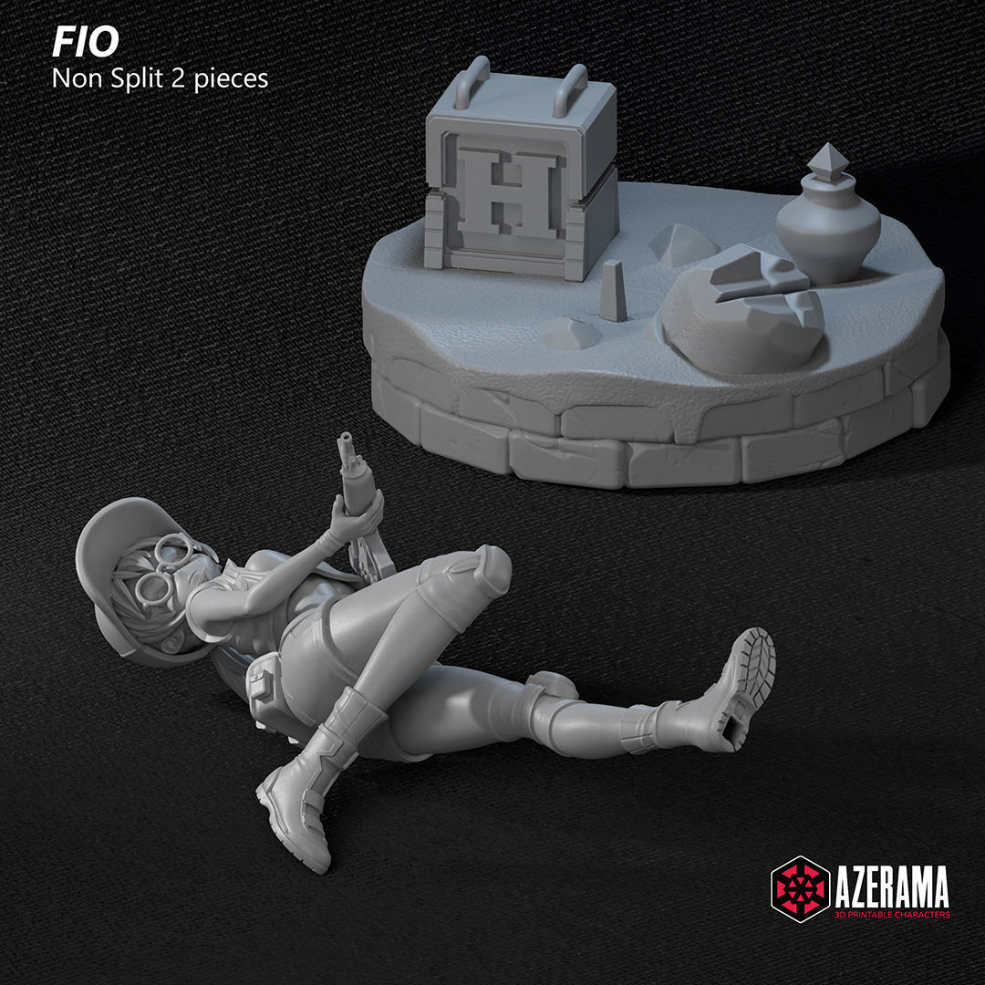 Fio Germi Ready for 3D Printing 3D print model_13
