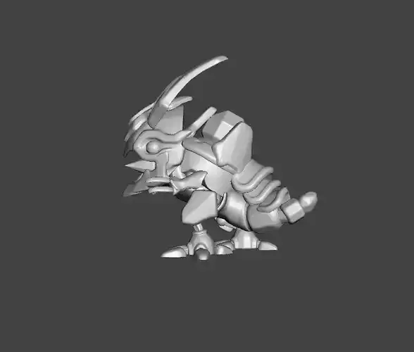 Hextech KogMaw 3D Model 3D print model