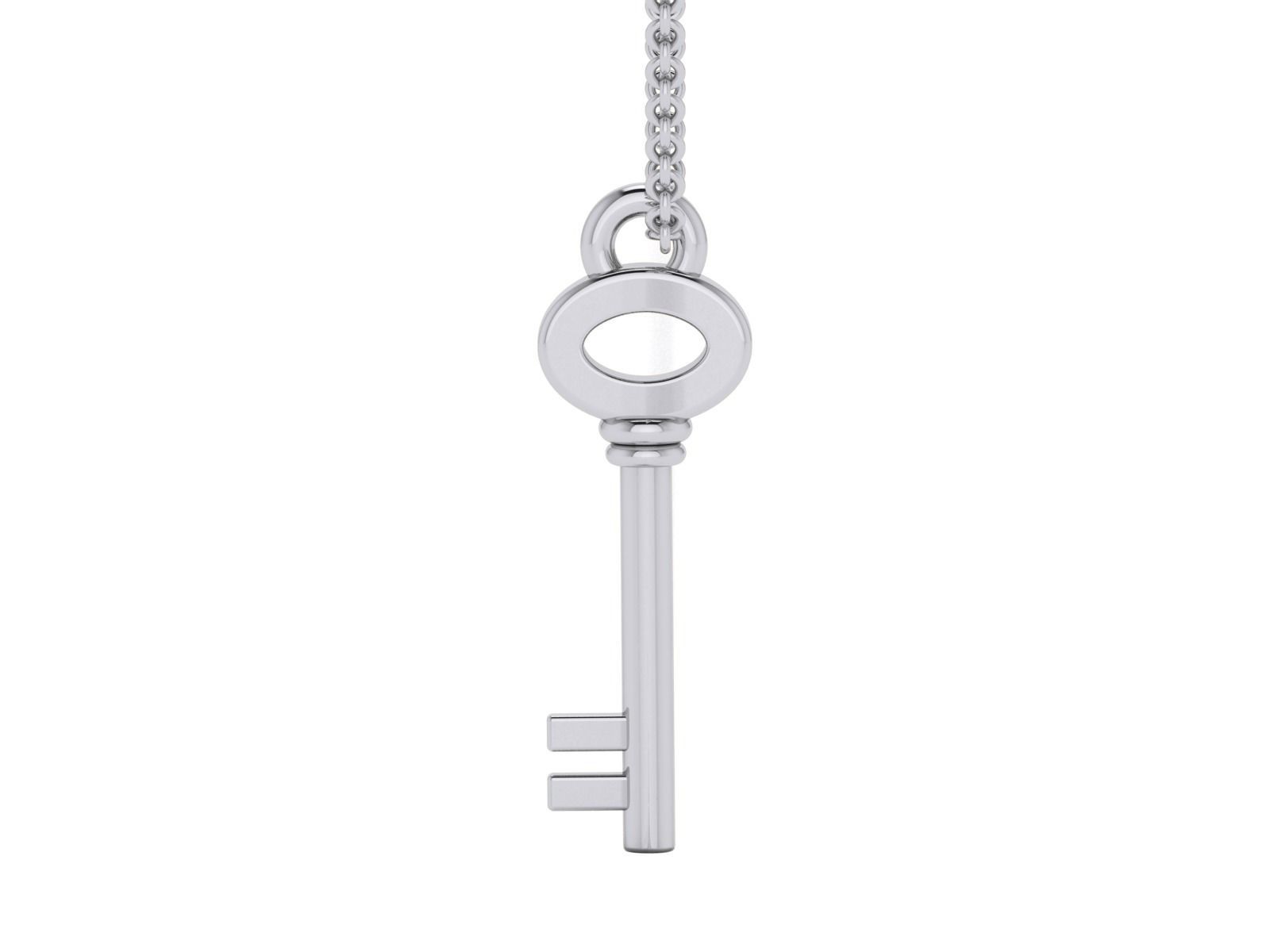 Lock Key  Charm Pendant 3dm renders details 3D print model_23