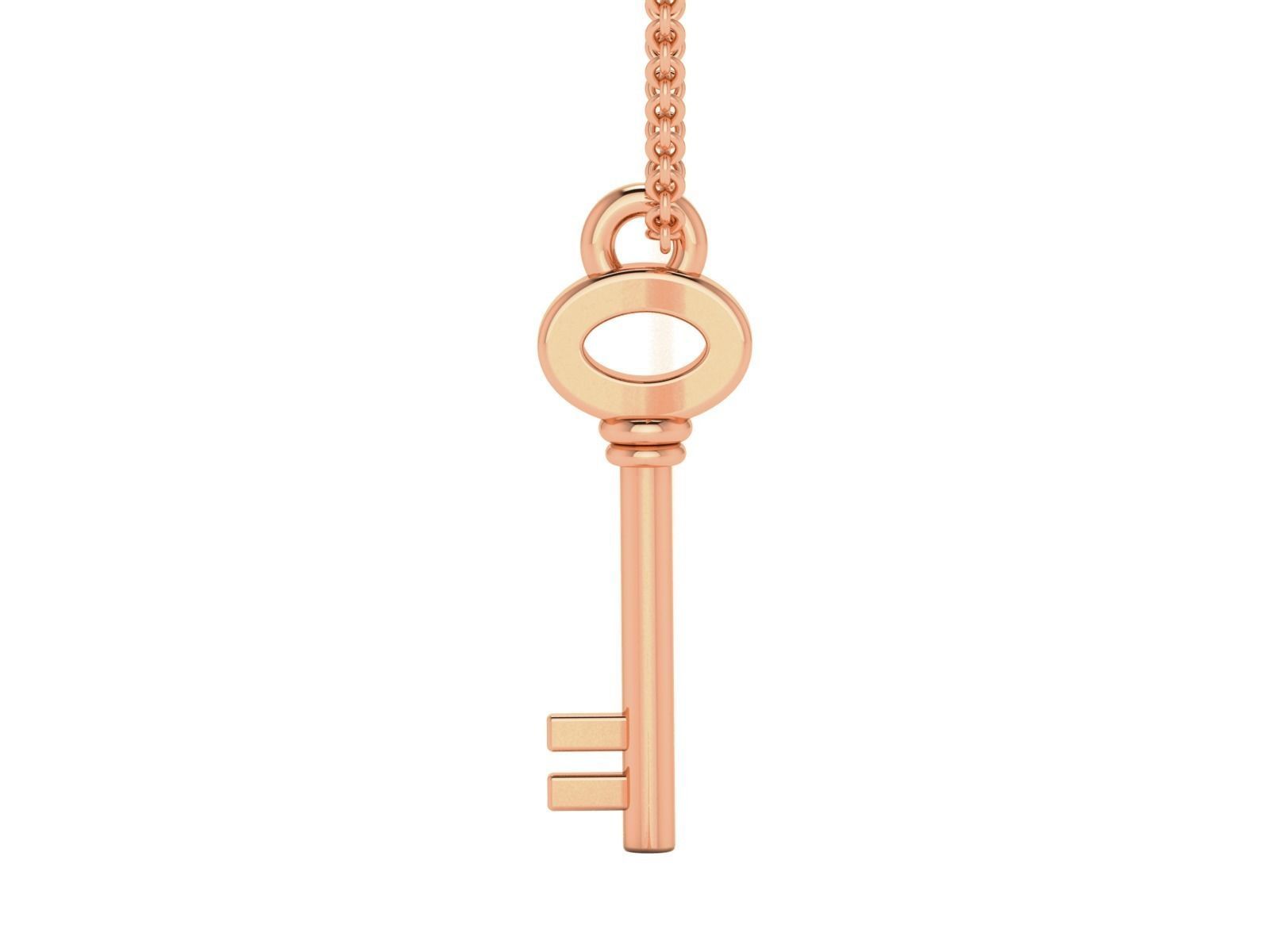 Lock Key  Charm Pendant 3dm renders details 3D print model_20