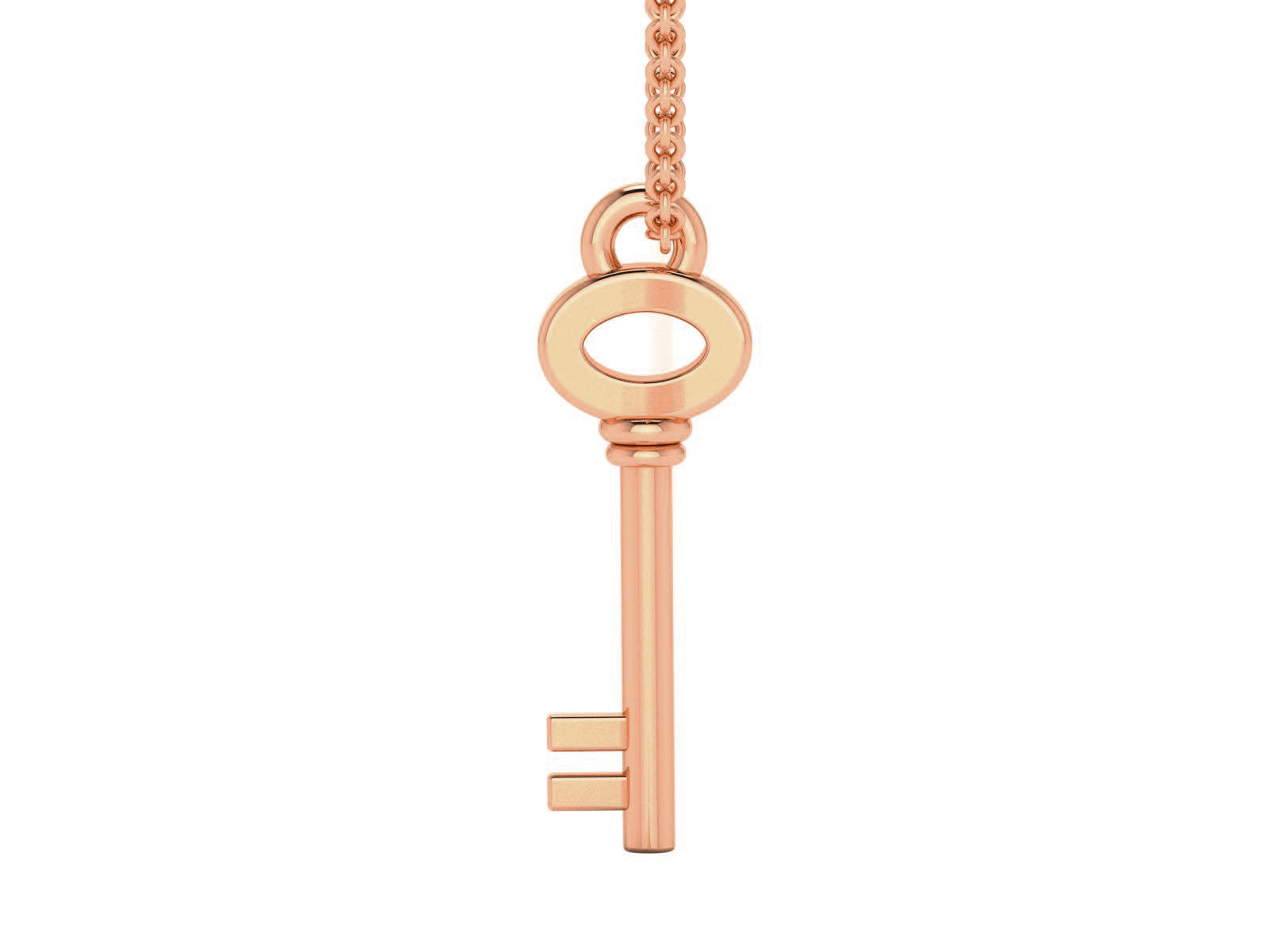Lock Key  Charm Pendant 3dm renders details 3D print model_17