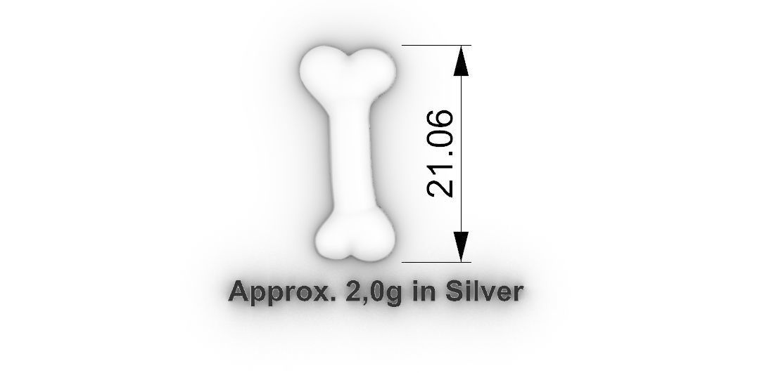 Bone Dog Food 3D print model_1