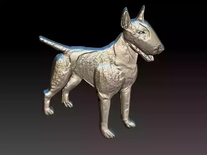 Bull Terrier Dog 3D print model