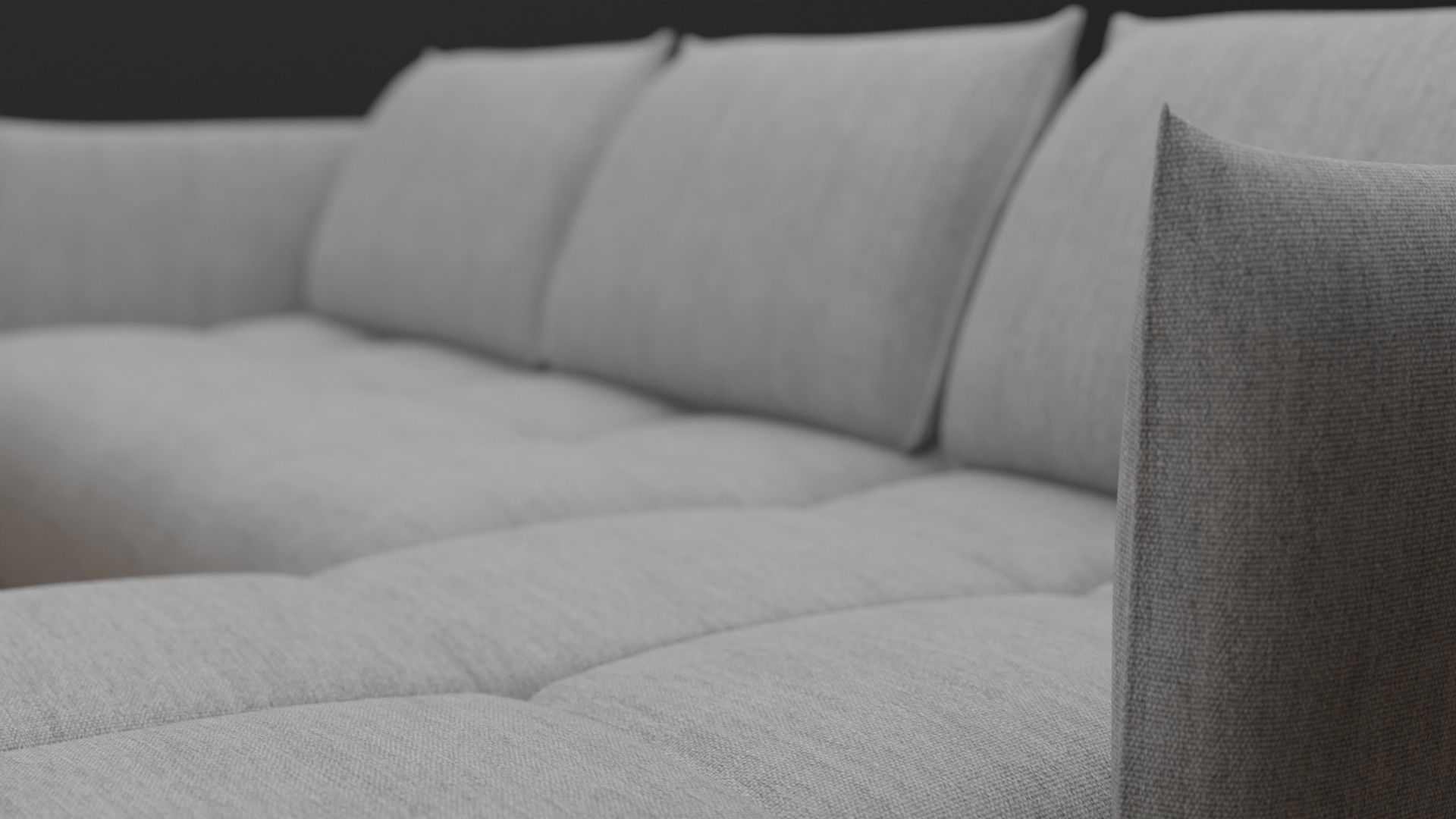 Fabric Sofa 3D model_8