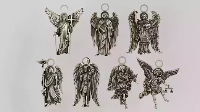 7 Archangel pack 3D print model