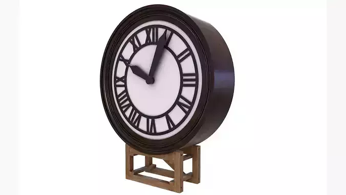 Back to the Future 3- CLOCK 3D model
