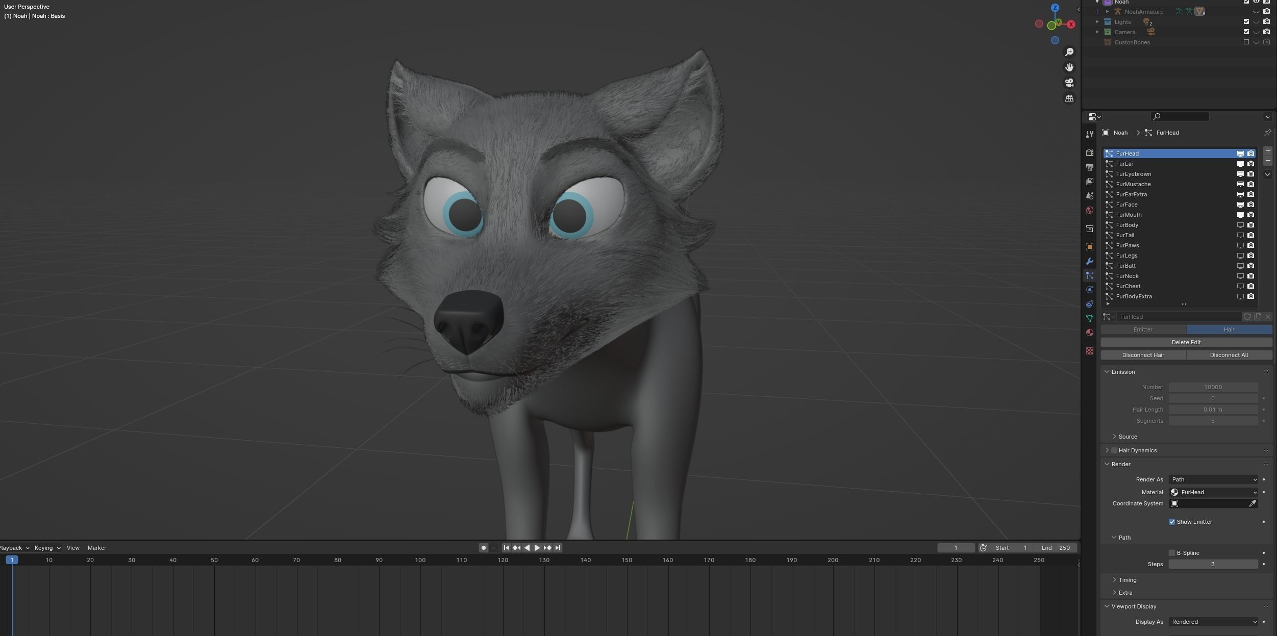 Noah Wolf  3D model_60