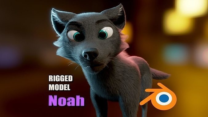 Noah Wolf  3D model